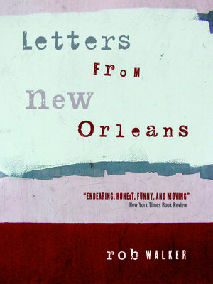 cover image of Letters From New Orleans